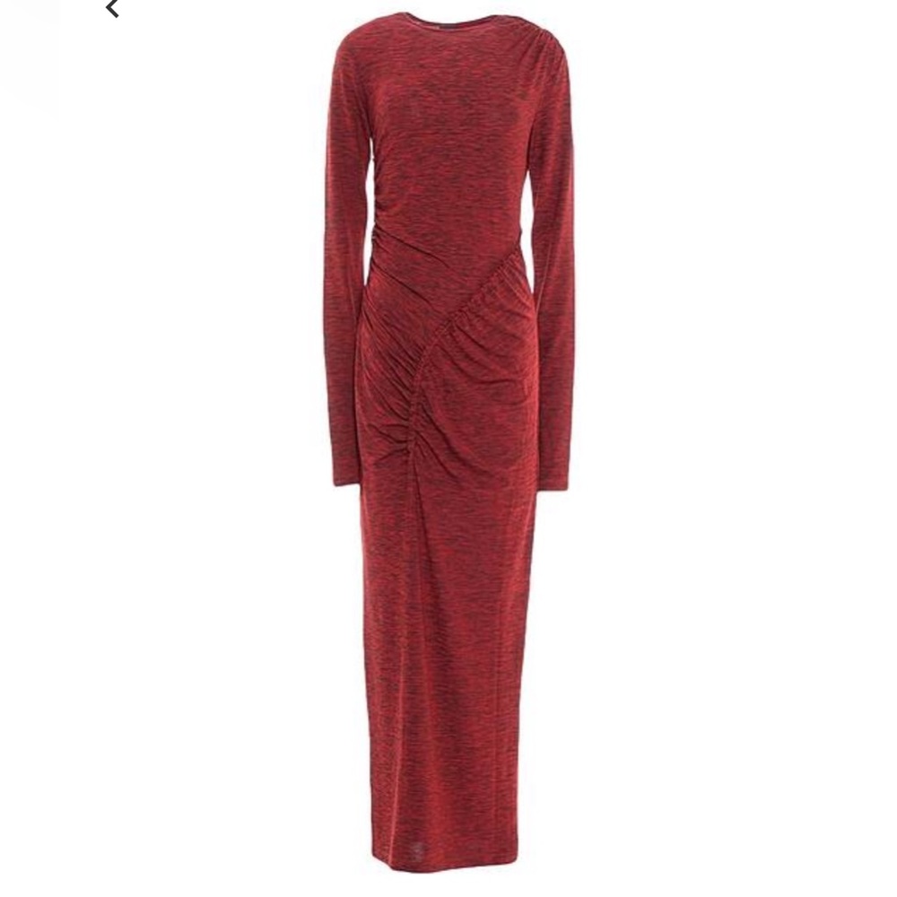Pinko maxi brick red dress - perfect for the holiday season to make you ✨